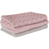 roba Gauze bleier 3 stk. sett Lil Planet rosa 80 x 80 cm