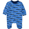 STACCATO  Pyjama's 1 stuks zacht blauw denim Allover print 