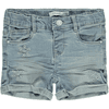 name it Shorts Nmfsallo Dnmbanni light blue denim 