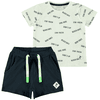 name it Maglietta Set e neve Shorts Nmmzallom white 