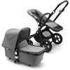 bugaboo Carro de bebé combinado Cameleon 3 Plus Complete Black/Grey 