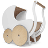 Kinderfeets® Wózek dla lalek, kolor biały