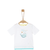 s. Olive r T-shirt white 