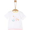s. Oliv r T-shirt vit / rosa