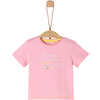 s. Oliv r T-shirt ljusrosa