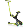 Globber Trottinette enfant évolutive GO-UP Comfort lights 5en1, lime vert