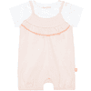 STACCATO  grenouillère+chemise à rayures souples peach 