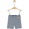 s. Olive r Shorts bleu foncé stripes 