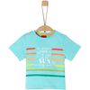 s. Olive r T-Shirt turquoise blauw