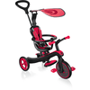 Globber Explorer Triciclo evolutivo Trike 4 en 1 ,rojo