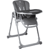 babyGO Divan jíedlní židlička grey