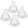 Philips Avent Anti-Colic Classic+ smoczek do butelki SCF632/27, powolny przepływ pokarmu od 1 miesiąca, 2 x 2 sztuki