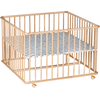 Schardt Playpen Basic luonnollinen 100 x 100 cm origami musta 