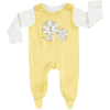 JACKY Set BASIC di pezzaccioli LINE giallo chiaro/bianco