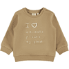 name it Sweatshirt NBFLINETTE Tannin