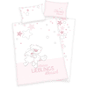babybest® Liinavaatteet Pieni suosikki GOTS vaaleanpunainen 100 x 135 cm