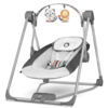 lionelo Baby Bouncer Otto Cozy Grey