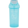 TWIST SHAKE  Bottiglia di paglia Coppa di paglia 360 ml 12+ mesi blu pastello