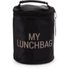 CHILDHOME Lunchbag mit Isolierfutter schwarz/gold