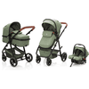fill Kinderwagen Set Panther Elite 3 in 1 Forrest Green Melange