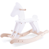 New Classic Toys Koń na biegunach, biały