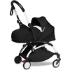 BABYZEN Kinderwagen YOYO2 0+ White mit Neugeborenenaufsatz Black
