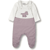 Sterntaler Grenouillère et t-shirt bébé jersey Pauline violet clair