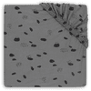 jollein Jersey hoeslaken boxmatras Spot storm grijs 75 x 95 cm 
