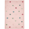 LIVONE børnetæppe COLOR MOON pink/multi 160x230 cm