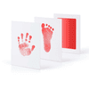 kiinda Hand- en voetafdrukset Clean Touch , in rood