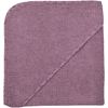 WÖRNER SÜDFROTTIER Ręcznik kąpielowy z kapturem fioletowy 100 x 100 cm 