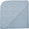 WÖRNER SÜDFROTTIER Asciugamano da bagno con cappuccio Wal steel blue 100 x 100 cm 