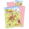 babybest® Komplet pościeli Pony Farm GOTS 100x135 cm