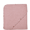 WÖRNER SÜDFROTTIER En casa toalla de baño con capucha vieja rosa 80 x 80 cm 