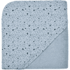 WÖRNER SÜDFROTTIER Badehåndklæde med hætte hval stålblå 80 x 80 cm 