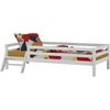Hoppekids Basic Junior -Bed wit met ladder 90 x 200 cm