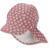 Sterntaler Peaked cap met nekbescherming roze
