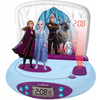 LEXIBOOK Disney The Ice Queen Projection Alarm Clock