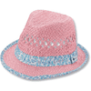 Sterntaler Chapeau de paille biologique rose