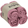 Pippi vaskekluter 4-pack gammel rose