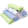 HÜTTE & CO Débarbouillette enfant, bleu lot de 10