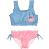 Playshoes UV-Schutz Bikini Krebs blau-pink
