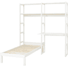 Hoppekids Regal Set Storey mit Schreibtisch und Einzelbett 70 x 160 cm