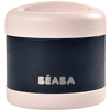 BEABA® Portionsbehälter aus Edelstahl 500 ml in baltic hellrosa/nachtblau