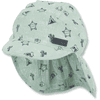 Sterntaler Peaked cap met nekbescherming licht turkoois