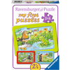 Ravensburger Moje pierwsze puzzle -  Małe zwierzęta ogrodowe        