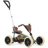 BERG Pedal Go-Kart Buzzy 2-in-1 Retro Green - Inkl. Schubstange 