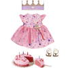 Zapf Creation  BABY born Deluxe Gelukkige Birth dag Set 43 cm