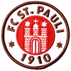 St. Pauli Aufnäher klein Logo braun 