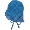 Sterntaler Peaked cap met nekbescherming blauw